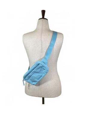 Brand New Athleta Teal Light Blue Crossbody Sling Bag